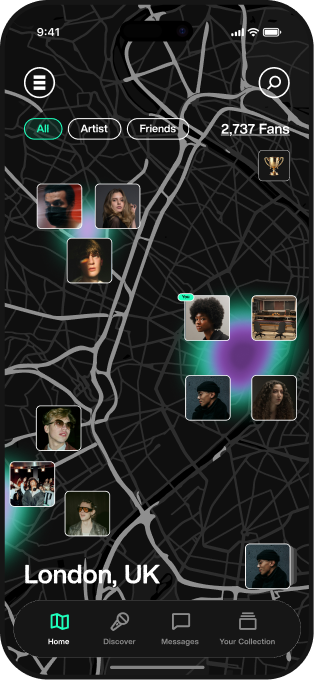 Fan Map — London, UK